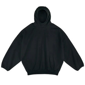 เสื้อฮู้ดดี้พรีเมียมเนื้อหนา 400GSM 450GSM ผ้าฝ้าย 100% รับทำโลโก้ตามสั่ง แบบ OEM ทรงโอเวอร์ไซส์ สไตล์สตรีทแวร์ - Product Image 5