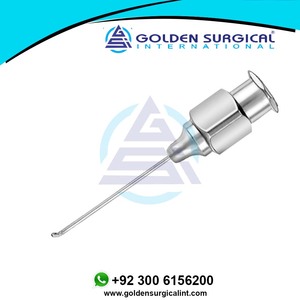 Pulidor de cápsulas quirúrgico Rubman Katzin, cánula, Punta impregnada de carburo, instrumentos quirúrgicos lisos de extremo cerrado - Product Image 2