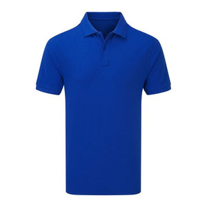 Jersey de algodón al por mayor cuello de punto plano 180GSM camisas de golf para adultos - Product Image 6