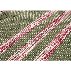Tapis en coton moderne tissé à la main de luxe avec pompons, forme rectangulaire, pour salon et chambre à coucher - Product Image 3