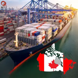 Door To Door DDP/DDU to Toronto Montreal Vancouver Cargo Rates Forwarding Container Sea Freight Shipping from China