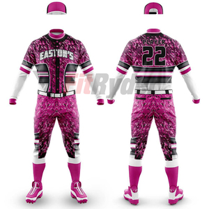 Uniforme de béisbol Unisex de alta calidad, el mejor diseño, ropa deportiva de poliéster de secado rápido, peso ligero y personalizada para adultos - Product Image 6
