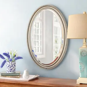 กระจกติดผนังทรงรีที่ทันสมัยและมีขอบสีทองการออกแบบที่ทันสมัยการตกแต่งบ้านที่เรียบง่ายเหมาะสำหรับทุกห้อง - Product Image 2