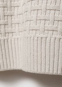 Pull en tricot pour homme 100% coton Tissu doux et chaud Coupe classique Anti-froissement Respirant pour les temps froids Utilisation quotidienne - Product Image 6