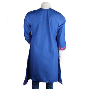 คุรตีปักลายสำหรับผู้หญิง - สีน้ำเงิน - Product Image 2