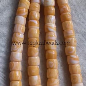 Matte Frosted Mixed Color Triangle Glass Lampwork Spacer <b>Beads</b> Direct From India-Boxed Crystal <b>Beads</b> - Product Image 3