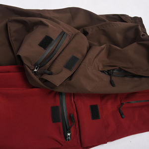 Uniesx กางเกงเล่นสกีและสโนว์บอร์ดสำหรับผู้หญิง, กางเกงทรงหลวมกันลมมีซิปปิดกันน้ำได้ - Product Image 3