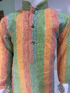 คอลเลกชันใหม่ dhwaja ส่งออกผ้าและลำดับเส้นไหมทอผ้าแฟนซีสำหรับผู้ใหญ่ผู้ชายอินเดียและปากีสถานมีสินค้าในสต็อก - Product Image 4