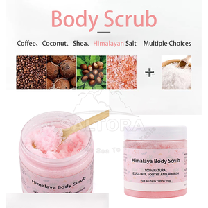 100% gommage naturel rose himalayen sel détox gommage corporel pour la beauté et le bien-être du fabricant pakistanais - Product Image 5