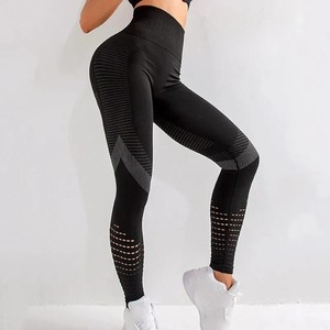 Women's Winter Casual Yoga Sportswear Gym Fitness Sets Adjustable Sports Bras <b>Leggings</b> Cotton Bamboo Fabric - Product Image 3