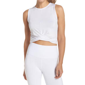 Débardeurs respirants pour femmes en gros personnalisé pour les dames avec Logo personnalisé été haute qualité débardeurs pour les femmes avec logo - Product Image 6