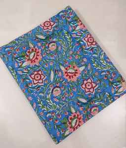 Jaipur Heritage 100% algodón bloque de mano tela impresa hecha a mano tradicional ecológico transpirable bloque de impresión tela de algodón - Product Image 2