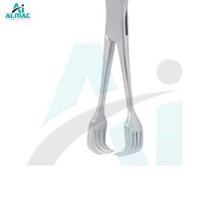 Juego de Instrumentos de Tenáculos Manuales Pratt de Acero de Grado Médico ALMAC para un Agarre Cervical Preciso en Procedimientos de Obstetricia y Ginecología - Product Image 5