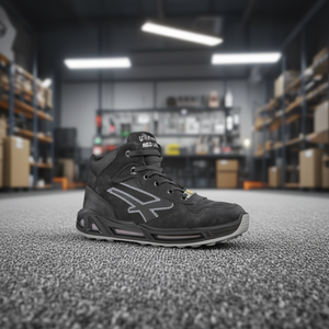 Botas de Seguridad para Alfombras Lift, Talla 42 W.11, Negro/Gris, S3S CI FO SR ESD - Product Image 3