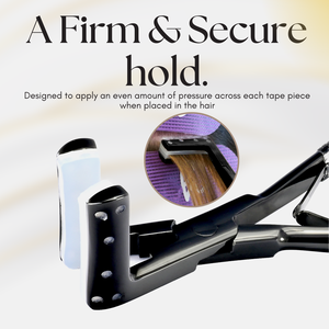 New <b>Tape</b> in Hair Extension Tools <b>Tape</b> Ins Pliers sectioning comb non-slip grip selecting clips for hair extension accessory set - Product Image 6