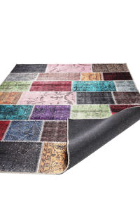 Adiva Alfombra turca hecha a máquina Alfombra antideslizante con respaldo de algodón lavable Exportación directa de Gaziantep para uso doméstico - Product Image 3