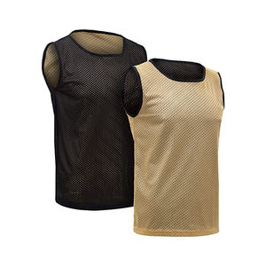 Débardeur de sport sans manches à haute élasticité avec dos imprimé gilet de course pour hommes - Product Image 5