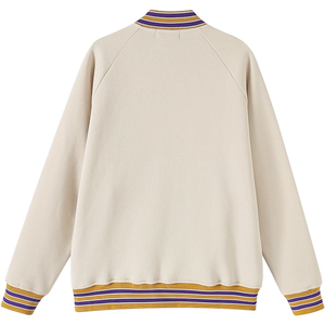 Chaqueta Universitaria Griega para Mujer 2026, Nueva, de Felpa y Cuero, con Logotipo Bordado en Chenilla, Acolchada, Corta, Térmica para Invierno - Product Image 2