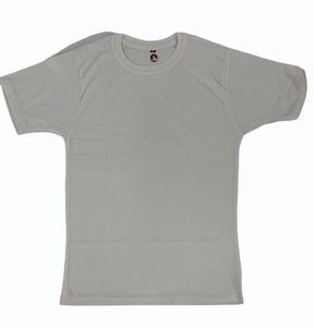 Camisetas blancas para correr para hombre Camiseta deportiva de 100% poliéster Dry Fit, logotipo al por mayor y lista para sublimación - Product Image 2