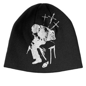 หมวกบีนนี่แจ็คการ์ดสำหรับผู้ชายที่มีน้ำหนักเบาดีไซน์ไม่เหมือนใคร - Product Image 1