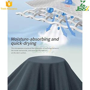 Camisas de Golf de Manga Corta para Hombre, al Por Mayor, Premium, Transpirables, de Algodón/Poliéster, con Logotipo Personalizado, Diseño Floral Tejido, Deportivas, 220g - Product Image 5