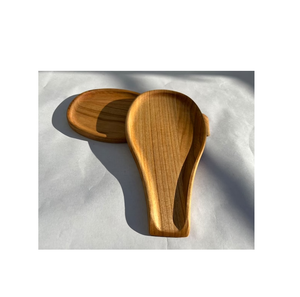 Vente en gros d'ustensiles en bois accessoires 9pc teck outils de cuisine cuillère spatule louches bambou ustensiles ensembles conception - Product Image 2