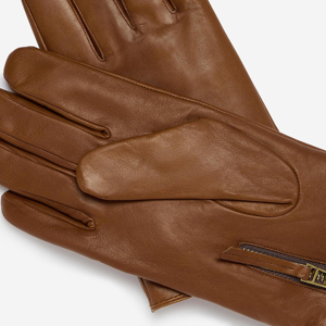 Gants habillés de luxe en cuir souple véritable chaud d'hiver Gants habillés en cuir pour femmes de style luxueux et tendance - Product Image 2