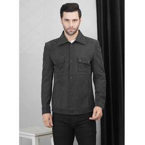 Blazer de Viscosa para Hombre, Color Gris Oscuro, Estilo Versátil para Cenas, Eventos Corporativos y Reuniones Sociales a Buen Precio - Product Image 1