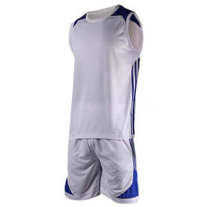 Nouveaux ensembles d'uniformes de basket-ball à la mode Couleurs et logo personnalisés 100% maillots d'équipe pour hommes à séchage rapide en polyester Service OEM - Product Image 6