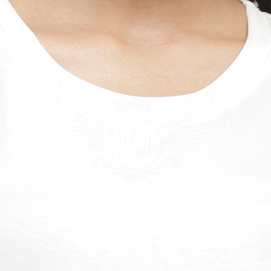 Camisetas personalizadas de algodón de peso pesado para mujer, camiseta de manga larga con cuello redondo, camiseta de manga completa de Fitness personalizada - Product Image 5