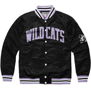 Pour Ohio State personnalisé Satin Varsity Jacket personnalisé Streetwear Bomber pour hiver University College Team Jacket - Product Image 4