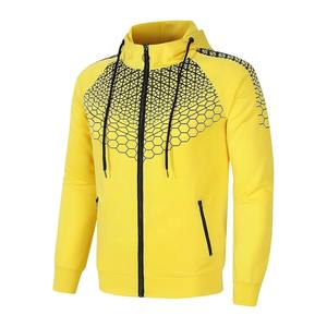 Ensemble de survêtement de sport pour homme à manches longues, léger, athlétique, pour la course à pied, la salle de sport, l'entraînement physique et imprimé sur mesure - Product Image 2