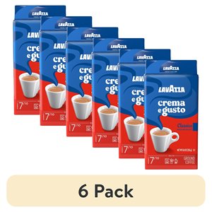 Pour le café moulu Crema E Gusto, torréfaction italienne, mélange d'arabica et de robusta, doux, caféiné, boîte - Product Image 6