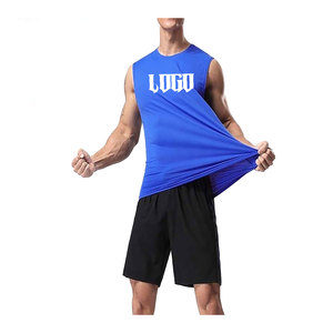 Séchage rapide Gym débardeur hommes vêtements de sport Fitness Muscle Fit entraînement sans manches coton gilet sur mesure 2025 été vêtements de sport - Product Image 6