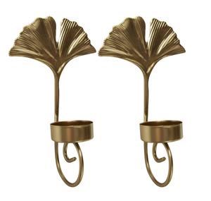 Soporte de vela de metal personalizado de diseño elegante montado en la pared para el hogar Hotel iluminación colgante decoración uso portavelas. - Product Image 6