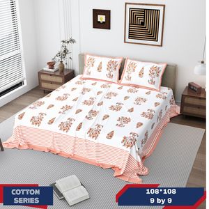 Juego de Funda Nórdica 100% Algodón, Tamaños King y Super King, Edredones con Estampado Digital, Sábana Plana, Funda de Almohada, Cortinas Lavadas, Juego de Ropa de Cama - Product Image 3