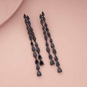 Boucles d'oreilles pendantes tendance 183694 - Product Image 1