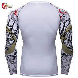 Precio de fábrica Venta caliente Producto personalizado Rash Guard Superventas Último diseño Rash Guard para hombres - Product Image 4