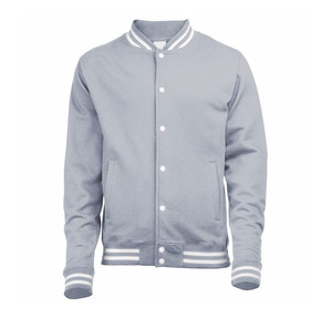 Veste de baseball universitaire en coton polyester pour homme, style concis personnalisé, broderie en chenille, veste universitaire - Product Image 6