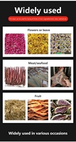 Zambia Fabrieksprijs 40 kg 20-tray Voedsel Dehydrator Machine Fruit Groente Voedsel Droger Vlees Zeevruchten Droogoven