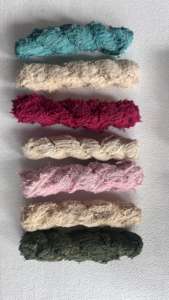 ริบบิ้นผ้าฝ้ายเนื้อนุ่มย้อมสีแบบสั่งทำพิเศษ สำหรับห่อของขวัญและงาน DIY สไตล์นางฟ้า - Product Image 5