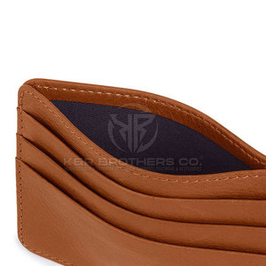 ที่ใส่การ์ดหรูหราทำด้วยมือทำจากหนังบางพอดีพกพาง่ายพร้อมช่องเก็บของที่ปลอดภัยและเป็นระเบียบ - Product Image 5