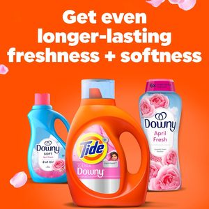 Détergent à lessive liquide Tide Plus Boost of Ultra Downy, parfum April Fresh, 92 fl oz, 65 lavages, détergent à lessive liquide - Product Image 3