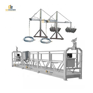 Plateforme suspendue Zlp630, nacelle <span class=keywords><strong>de</strong></span> construction électrique, plateforme <span class=keywords><strong>de</strong></span> travail suspendue en acier galvanisé pour le <span class=keywords><strong>nettoyage</strong></span> des bâtiments - Product Image 4