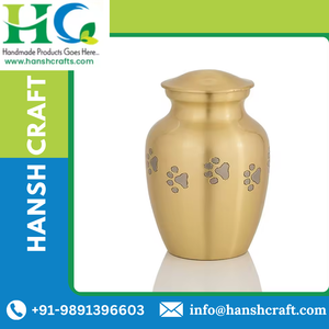 Mejor oferta 2025 urnas para mascotas con metal de latón hecho último diseño urna de cremación para cenizas de mascotas utiliza por exportadores - Product Image 4