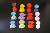 Nouveau Flip Top Shampooing Bouteille Cap Cold Runner 8 Cavité En Plastique Injection Moule Détergent Cap Moule