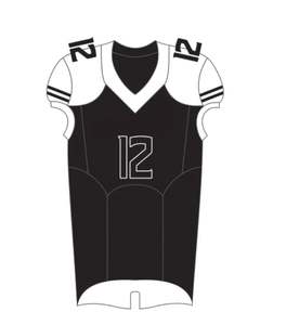 Maillot de football américain unisexe avec logo personnalisé Ensemble de football pour jeunes en coton imprimé Technics pour adultes - Product Image 4