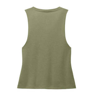 Camiseta sin mangas de poliéster elástico para mujer Ropa deportiva que absorbe la humedad para sublimación-¡Pida ahora! - Product Image 5