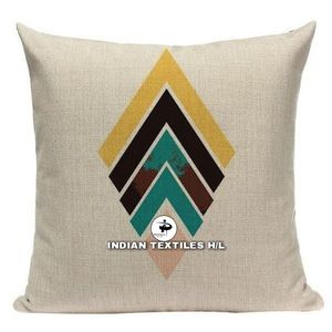 Cubierta de cojín geométrica impresa Digital de Venta caliente funda de almohada decoración del hogar sofá impreso almohadas funda de cojines por ITHL - Product Image 3
