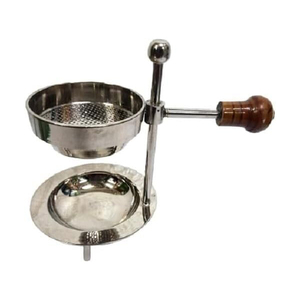 Most Selling Brass Incense Burner With Wooden Handle Silver Warmer Romantic Fragrance Handmade Adjustable Incense Burner - Product Image 1